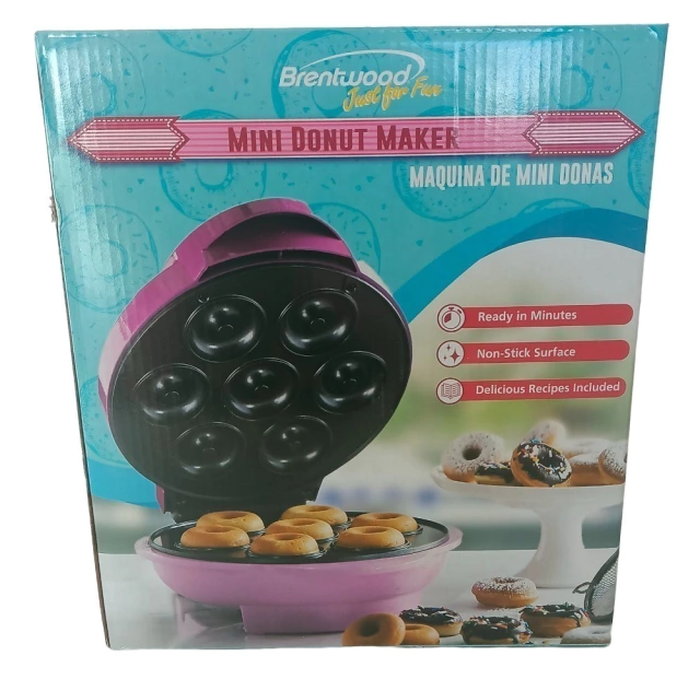 Mini máquina de donas 3 moldes – Importadora Directa